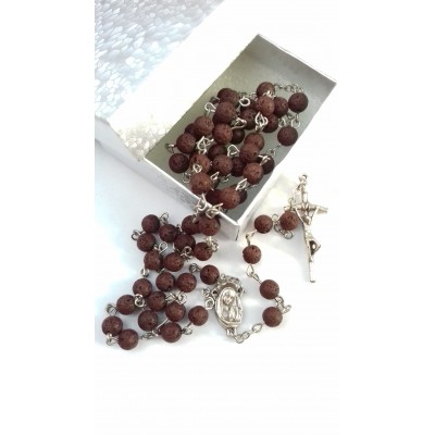 Rozariu lava vulcanica, 6 mm,