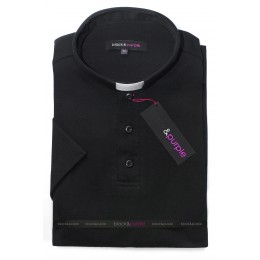 Tricou clerical negru Tricou clerical negru